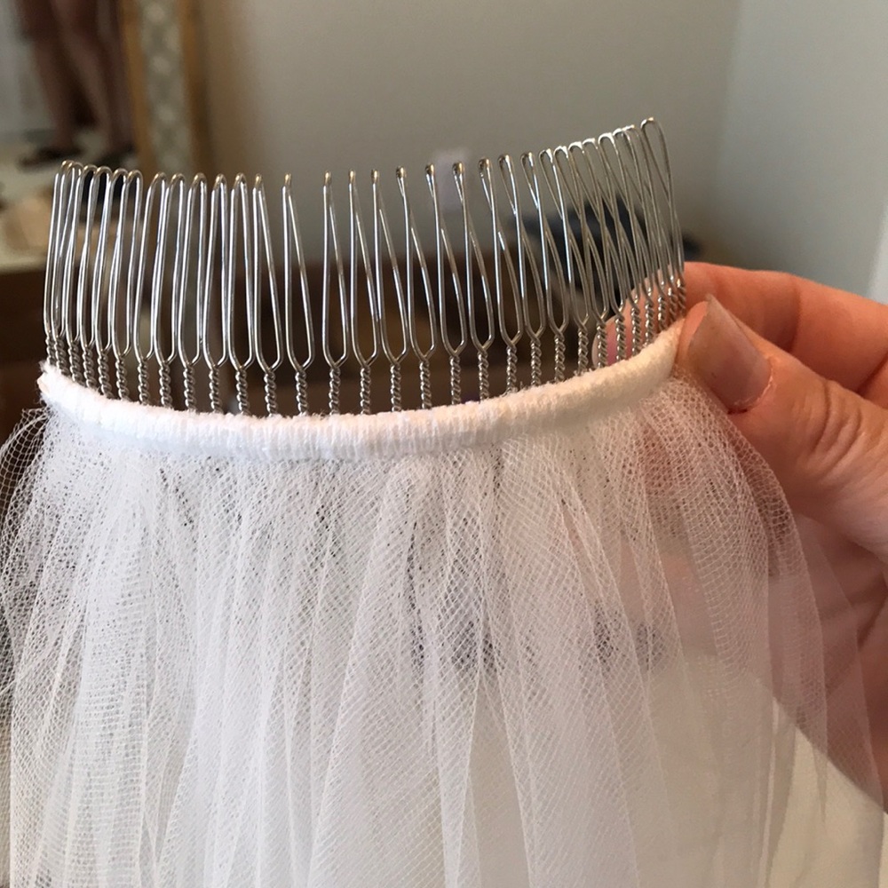 Wedding Veil with comb hair piece